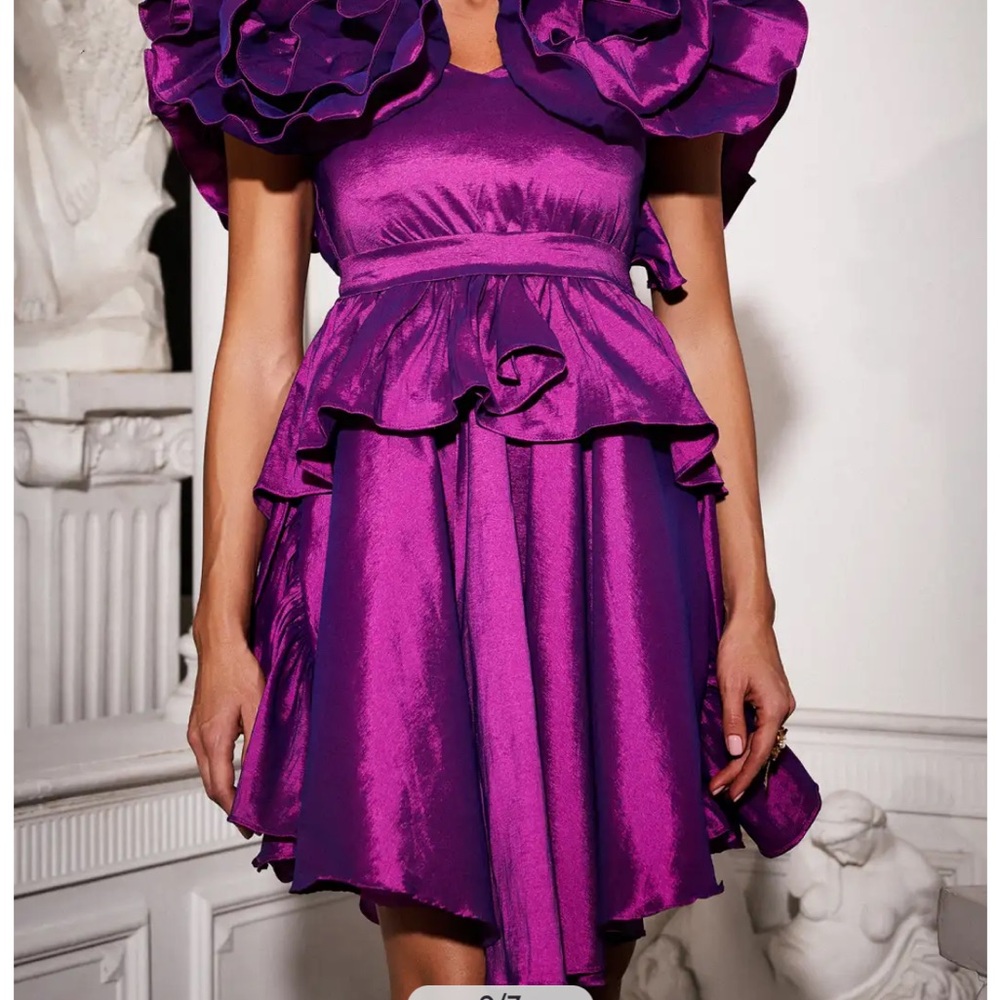 PURPLE DRESS - Picture 6 of 7
